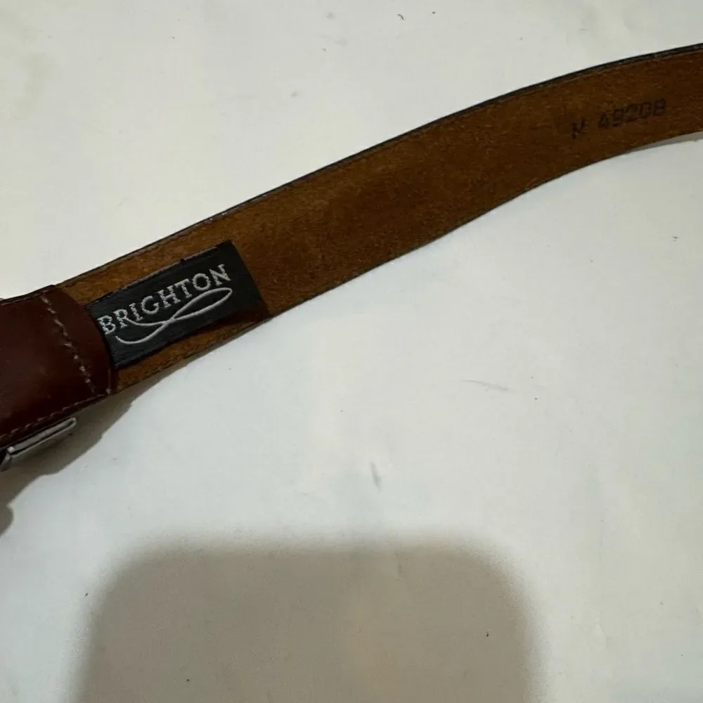 Vintage Brighton Leather Belt